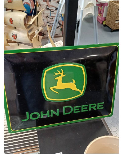 PLAQUE METAL JOHN DEERE 